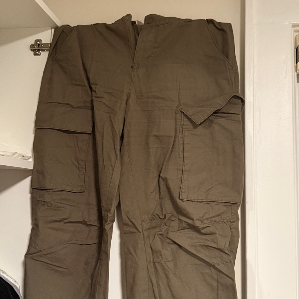 Olive Cargo Pants